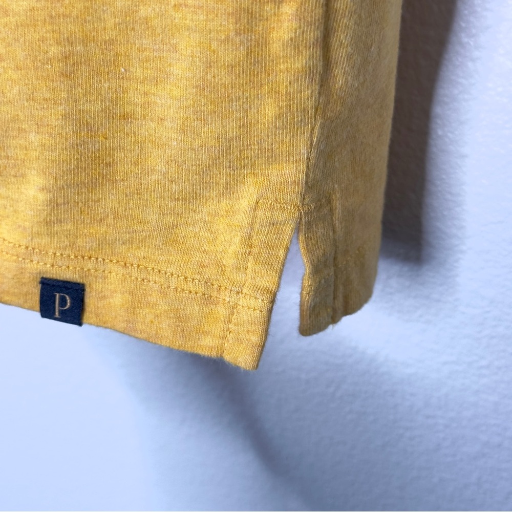 Pendleton 100% Cotton T-Shirt Sz S Gold/Yellow Classic Solid - Picture 3 of 8